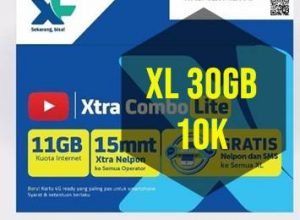 Cara Daftar Paket XL 30GB 10rb