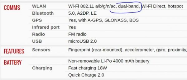 Mengetahui HP Support Wifi 5 Ghz dualband