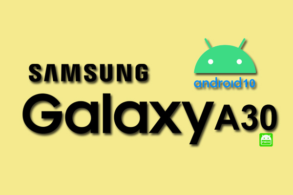 samsung galaxy a30 android 10
