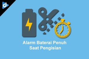 atur alarm baterai penuh