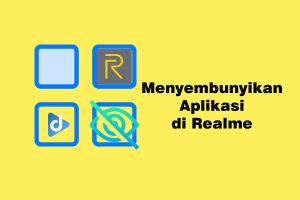 menyembunyikan aplikasi di Realme