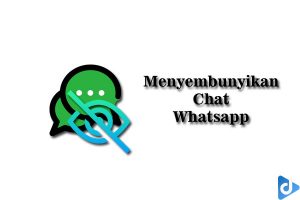 menyembunyikan chat whatsapp