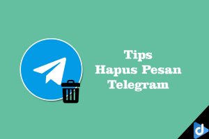 cara hapus pesan telegram