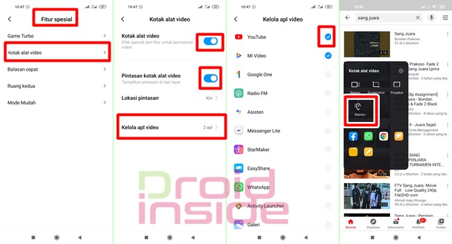 Memutar Video Youtube Dengan Layar Mati Di Xiaomi | Droidinside
