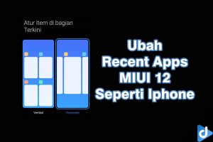 recent apps miui 12 seperti iphone