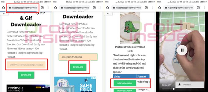 download video pinterest tanpa apk