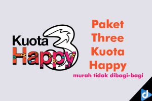 paket tri kuota happy