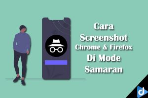 screenshot chrome pada mode samaran