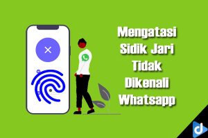 sidik jari tidak dikenali whatsapp