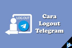 cara logout telegram
