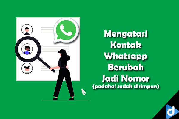 kontak whatsapp berubah jadi nomor
