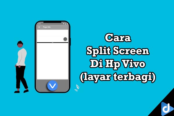 cara split screen hp vivo