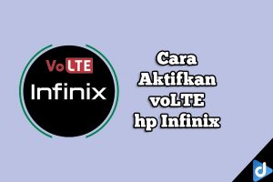 cara aktifkan volte infinix