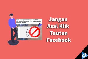 jangan asal klik tautan facebook