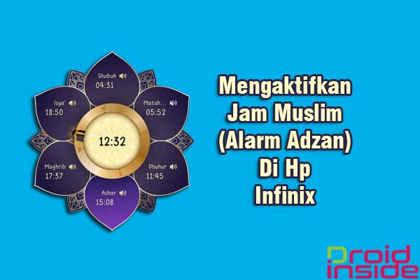 jam muslim hp infinix