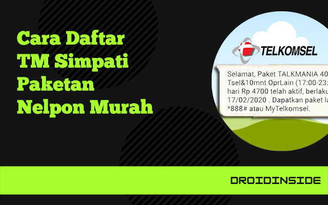 cara daftar tm simpati 1500