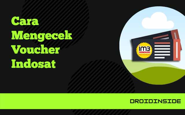 cara mengecek voucher indosat