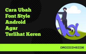 cara ubah font style android