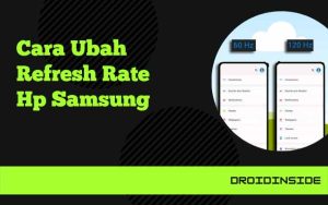 ubah refresh rate samsung