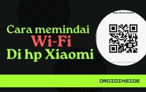 Cara memindai wifi di hp Xiaomi