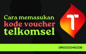 cara memasukan kode voucher telkomsel
