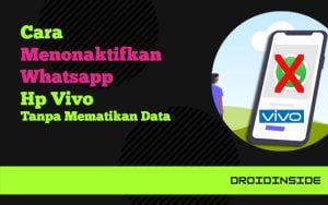 cara menonaktifkan whatsapp hp vivo