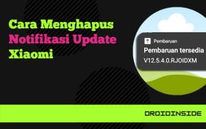 menghapus notifikasi update xiaomi