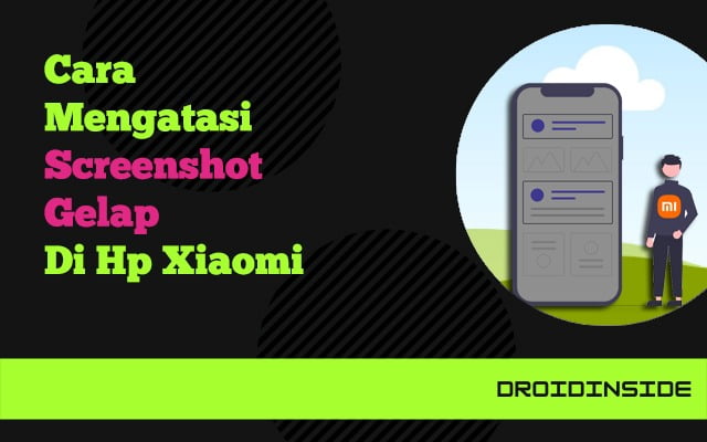 screenshot gelap xiaomi
