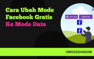 cara ubah facebook gratis ke mode data