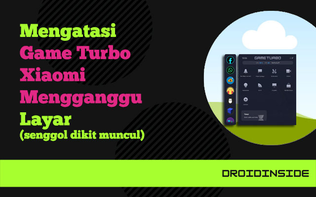 game turbo xiaomi mengganggu layar