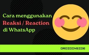 Cara menggunakan fitur reaksi di whatsapp