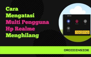 multi pengguna realme hilang