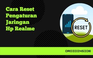 reset pengaturan jaringan Realme