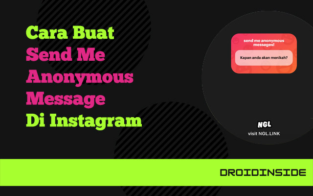 cara buat anonymous di ig