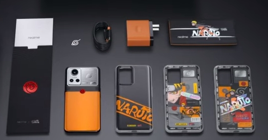 Realme gt neo 3 naruto edition paket