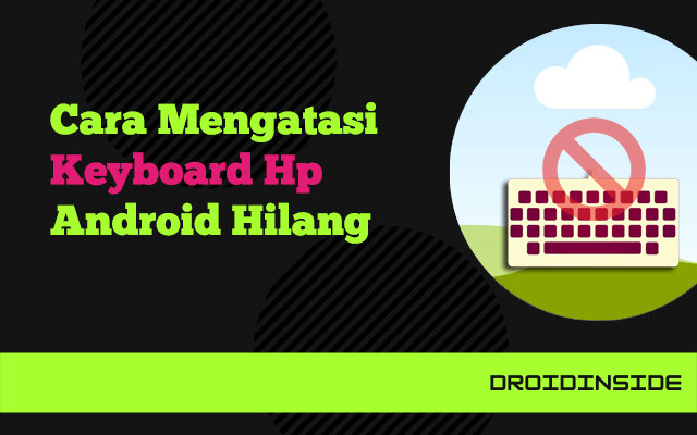 keyboard hp android hilang