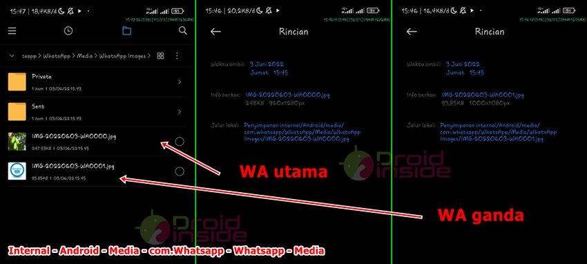 penyimpanan aplikasi ganda whatsapp xiaomi miui 13 dan 12.5