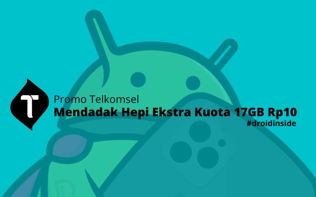 Promo Telkomsel Mendadak Hepi Ekstra Kuota 17 GB