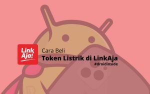 Cara Beli Token Listrik di LinkAja