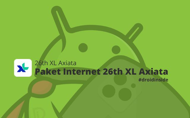 Promo Spesial Paket Internet 26th XL Axiata