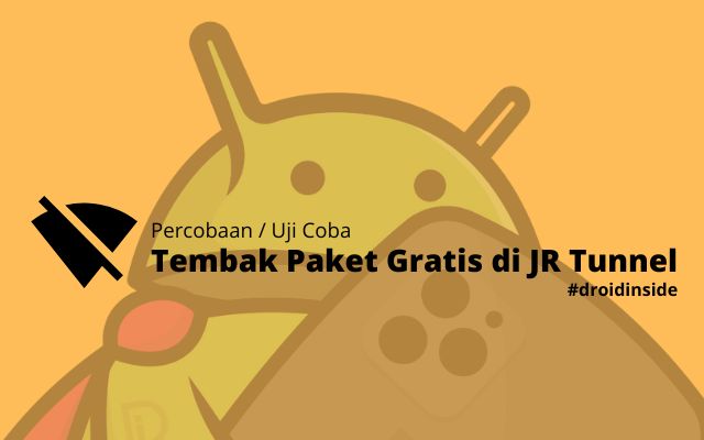 Uji Coba JR TUNNEL untuk Tembak Paket