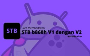 STB b860h V1 dengan V2