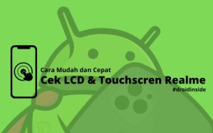 Cek LCD Realme