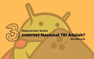 Maksud Kuota Internet Nasional TRI Adalah